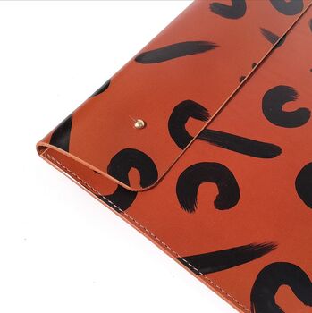 Hand Painted Document Holder Leopard, 7 of 11