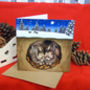 Eight Rabbit Christmas Cards With Charity Donation, thumbnail 5 of 6