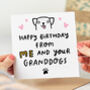 'From Me And Your Granddog' Birthday Card, thumbnail 2 of 3