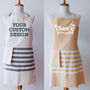 Personalised Apron, Hand Towel, Retirement Gift, thumbnail 2 of 11