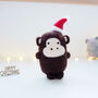 Monkey Christmas Tree Decoration, thumbnail 2 of 5