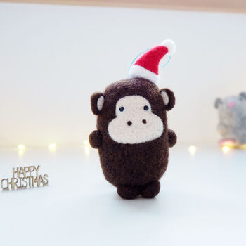Monkey Christmas Tree Decoration, 2 of 5
