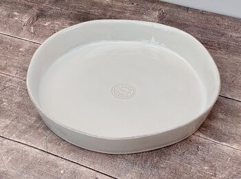 White Baking / Pie Dish, 30cm, 2 of 4