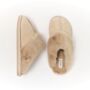 Luxury Faux Fur Women's Memory Foam Mule Slippers, thumbnail 8 of 12