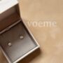 9ct Gold Solitaire Stud Earrings, thumbnail 5 of 6