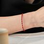 Natural Coral Beaded Bracelet, thumbnail 3 of 8