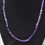 Amethyst Beaded Necklace, thumbnail 6 of 8