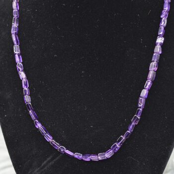 Amethyst Beaded Necklace, 6 of 8