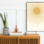 Boho Abstract Sun Art Print | Home Decor, thumbnail 6 of 6