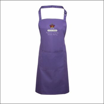 Personalised Queens Jubilee Street Party Adult Apron, 7 of 9