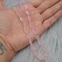 Rose Quartz Beaded Necklace, thumbnail 4 of 5