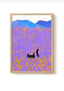 Lavender Field Print, 5 of 5