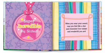 Personalised Children's Book, Incredible Big Sister, 11 of 11