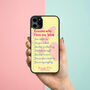 Reasons To Love Mum iPhone Case Mothers Day Gift, thumbnail 1 of 2