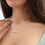 Personalised Sterling Silver T Bar Necklace, thumbnail 1 of 3
