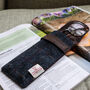 Personalised Harris Tweed And Leather Glasses Case, thumbnail 3 of 10