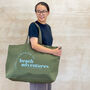 Personalised Oversized Beach Bag, thumbnail 2 of 8