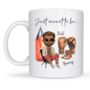 Personalised Boxing Mug With Custom Chibi Character, thumbnail 1 of 9