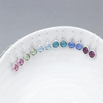 Circle Birthstone Necklace, 2 of 8