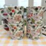 Set Of Four Gift Boxed Palace Mugs In Hedgerow Design, thumbnail 4 of 8