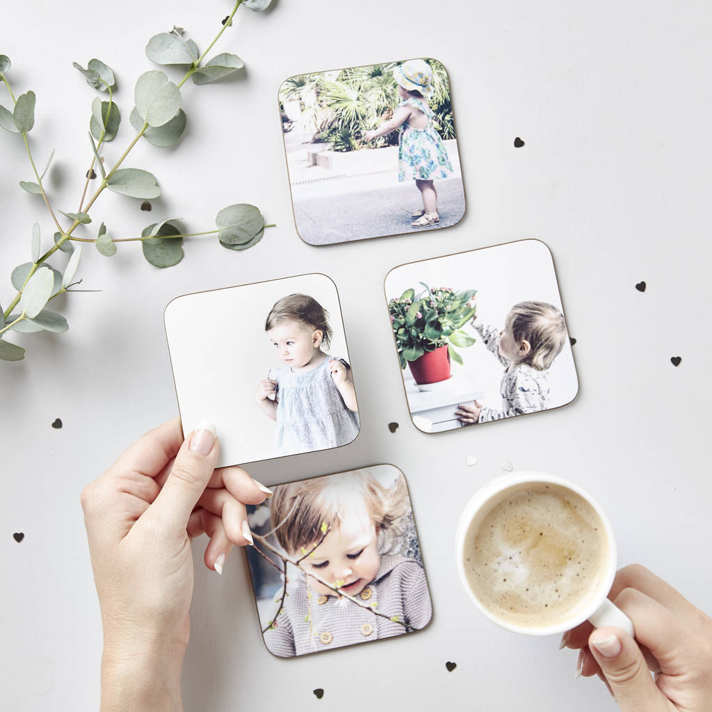 Baby's First Year Photo Coaster