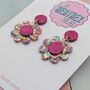 Daisy Flower Earrings, thumbnail 5 of 12