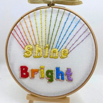 Shine Bright Embroidery Kit, 10 of 10