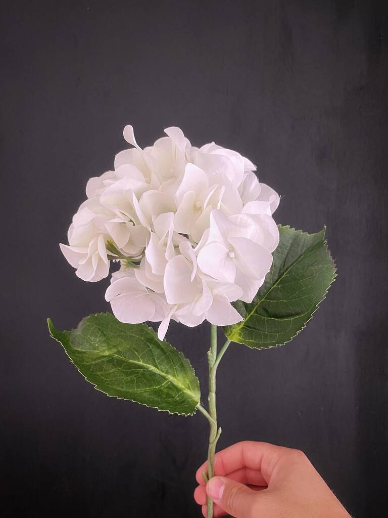 The Classic White Bunch Of Hand Tied Faux Flower Stems By London Garden