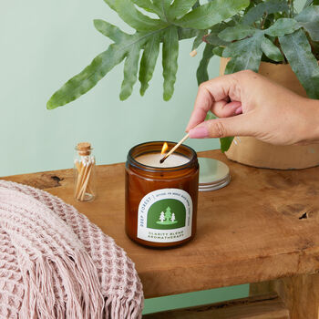 Deep Forest Aromatherapy Candle 200g, 2 of 4