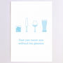 Personalised Glasses Birthday Card, thumbnail 4 of 8