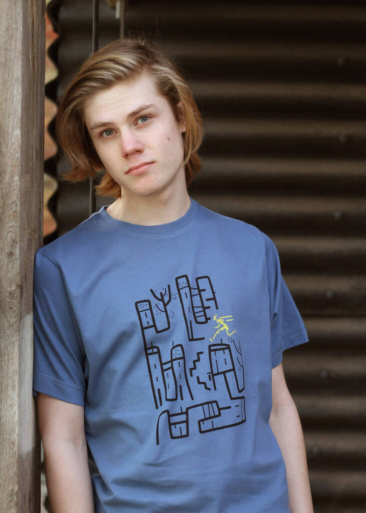 Runner T Shirt By Sight-Hound