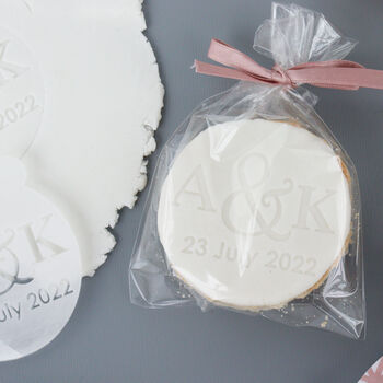 Personalised Wedding Favour Cookie Embosser, 11 of 12