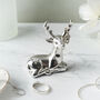 Stag Metal Silver Finish Ring And Jewellery Holder, thumbnail 1 of 2