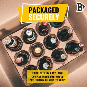 German Breweries Mixed Beer Gift Set With Glass Three Pack, 2 of 4