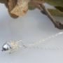 Sterling Silver Woodland Acorn Necklace, thumbnail 2 of 8