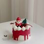 Personalised Gift Box Of Christmas Candle Featuring Santa, thumbnail 1 of 7