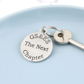 Retirement Gift Keyring Personalised Next Chapter, 4 of 9