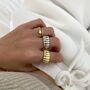 Signature Sterling Silver Stacking Snake Ring, thumbnail 8 of 8