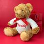 Personalised Keeleco Recycled Large Teddy Bear Soft Toy, thumbnail 2 of 6