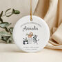 Personalised Jungle Christening Ceramic Keepsake, thumbnail 4 of 6