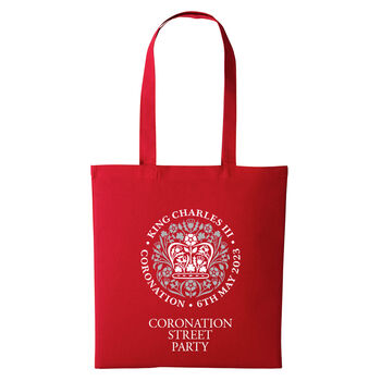 Personalised Coronation Official Tote Bag, 3 of 3