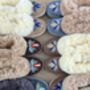 Handmade Sheepskin Moccasins Mix Colors, thumbnail 1 of 5