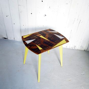 Geometric Painted Coffee Table, 3 of 3