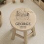 Personalised Noah's Ark Childs Stool, thumbnail 1 of 3