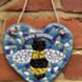 Bee Happy Slate Heart Mosaic Craft Kit, thumbnail 4 of 4