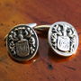Personalised Coat Of Arms Cufflinks, thumbnail 1 of 3