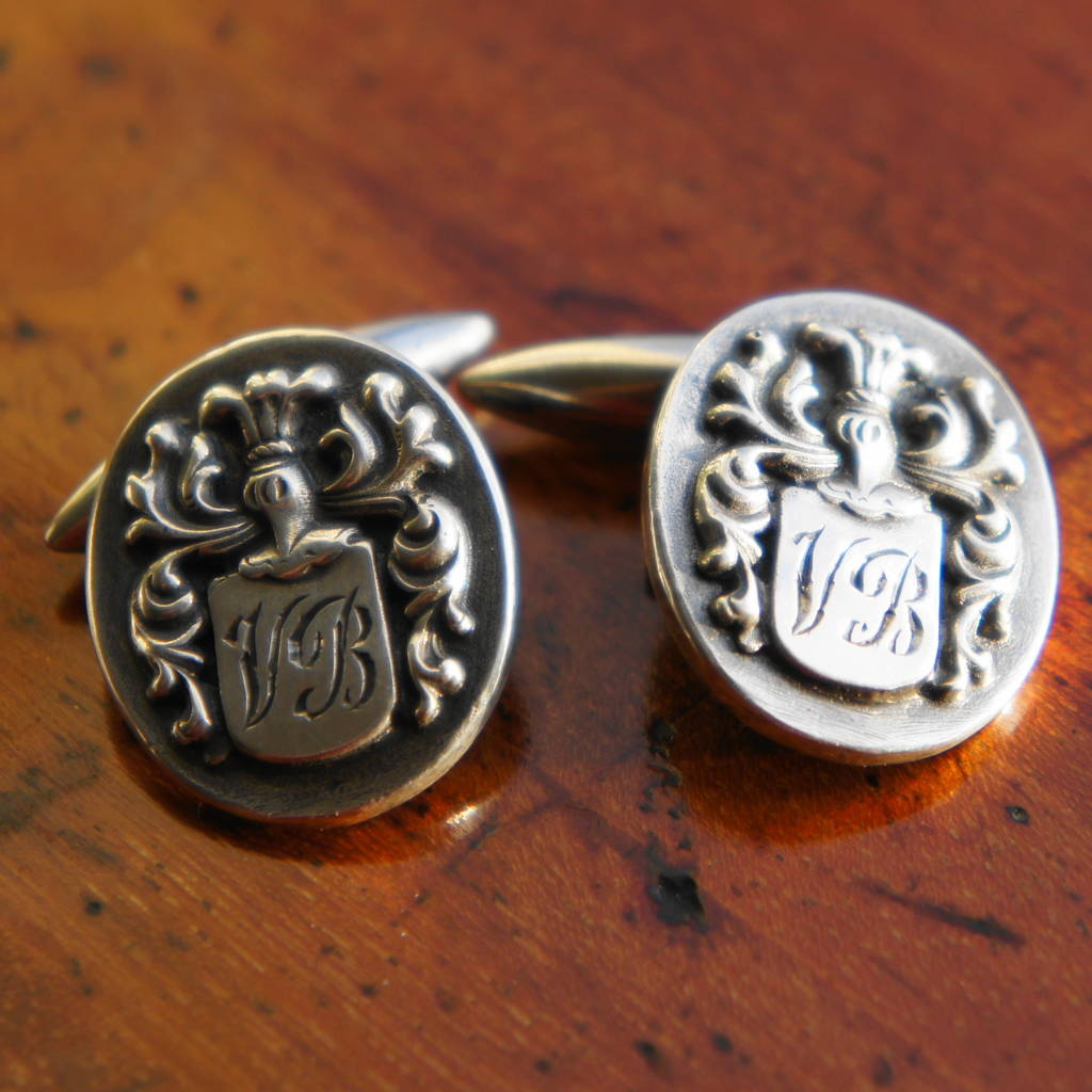 Personalised Coat Of Arms Cufflinks, 1 of 3