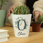 Personalised Botanical Plant Pot, thumbnail 1 of 4