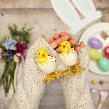 Easter Hatching Chick Decoration Gift, 2 of 3