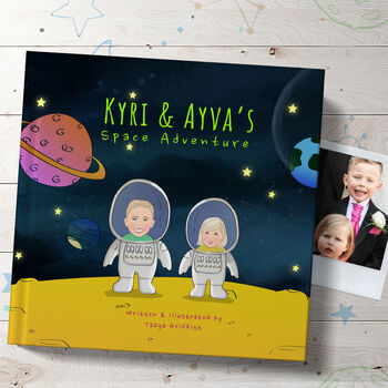 Personalised Space Adventure Story Book, 2 of 11